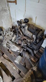 Motor VW Caddy 1.9 TDI PD 77 kW, BXE bez DPF s převodovkou