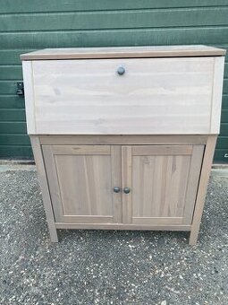 IKEA Hemnes sekretář- šedohnědý