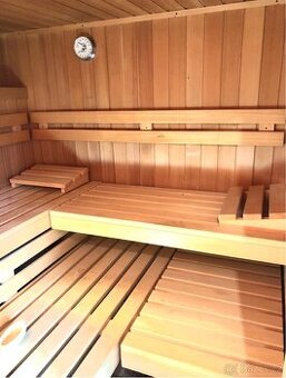 Luxusní finská sauna ve skvělém stavu