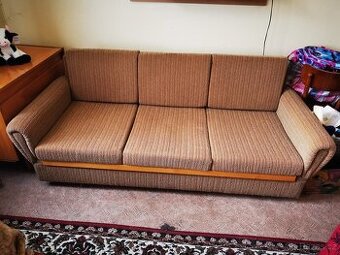 Retro sedačka a křeslo