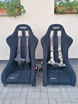 Sedačky FIA SABELT GT3 + PÁSY RAEMCO