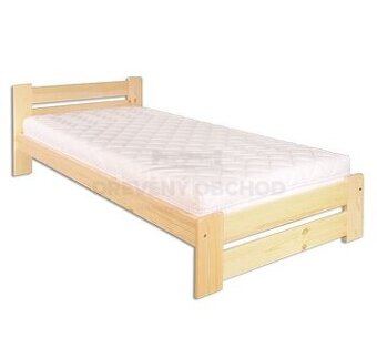 POSTEL Z MASÍVU BOROVICE 90X200 /80x200 cm
