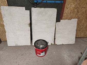 Protipožární nátěr HILTI a natřené desky