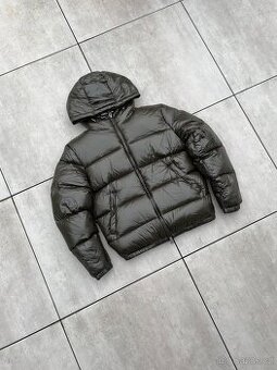 Zara Péřová Zimní Bunda Tmavě Zelená | Puffer Jacket Dark Gr