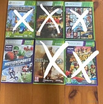 Hry na XBOX 360