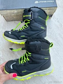 Dětské zimní zateplené boty Alpine Pro Veso vel 29