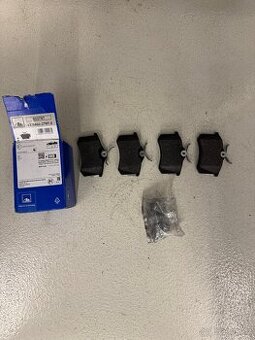 Sada brzdových destiček, kotoučová brzda ATE 13.0460-2787.2