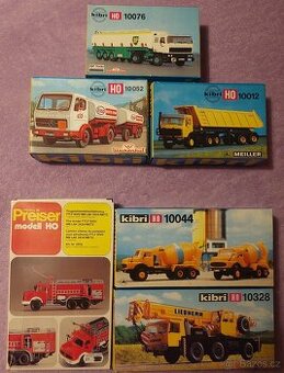 H0 Kibri nesestavené stavebnice autotechniky