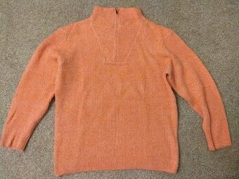 Nový unisex rolák Bonprix - L, lososová barva