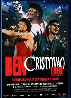 Ben Cristovao - Promítání PRAHA ANDĚL a HRADEC KRÁLOVÉ