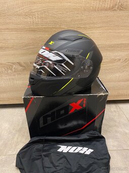 Výklopná helma na motorku NOX N965, vel. L