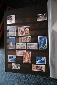 Kniha známek s vesmírnou tématikou - SSSR i USA - 11 stran