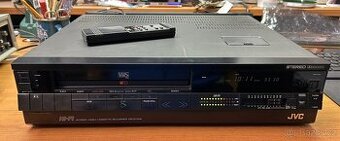 JVC HR-D725E Vintage HiFi Stereo video, vzácné + ovladač