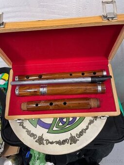 Irská flétna, buben bez paličky