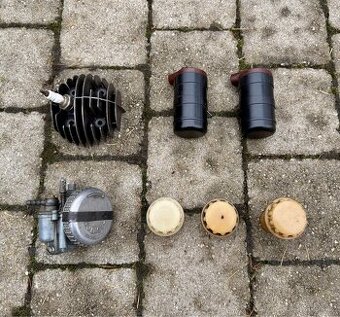 Jawa 50 pařez, pionýr - díly