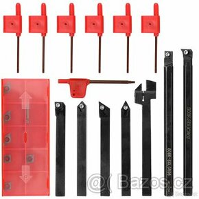 sada soustružnických nožů 8x8mm s výměnným plátkem