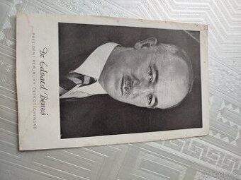 Pohlednice Edvarda Beneše