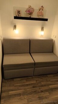 Rozkládací sedačka na každodenní spaní 160x200cm