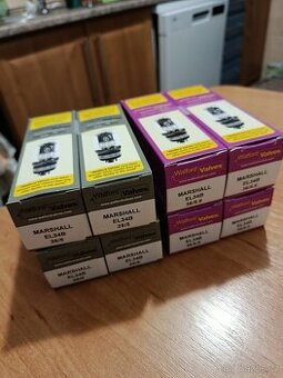 Lampy Marshall EL34B nové nepoužité