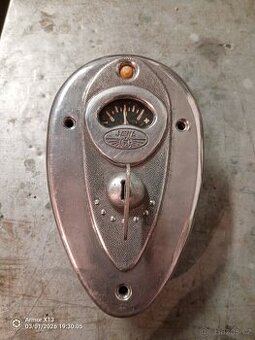 Jawa 250, 350 pérák, kývačka hliniková spínací skříňka