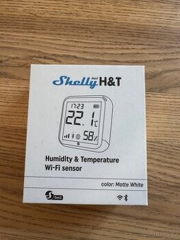 Shelly HT - wifi senzor teploty a vlhkosti s displejem