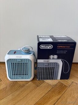 De’Longhi Capsule Desk HFX10B03.LB – keramické topidlo