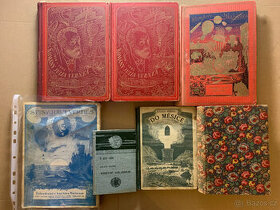 Jules Verne, stará vydání Vilímek, Otto, ceny uvedeny