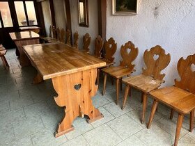 Kuchyňský nábytek - stůl, židle - 1