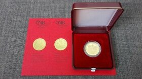 Zlatá mince - Hamr v Dobřívě - proof - ČR - ČNB - 1