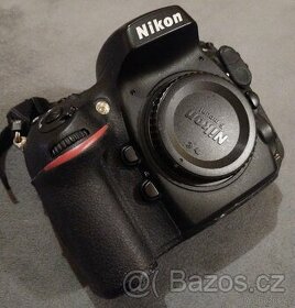 Nikon D800 + příslušenství