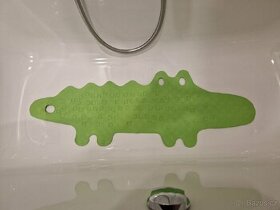 Ikea Patrull podlozka do vany krokodyl zelena