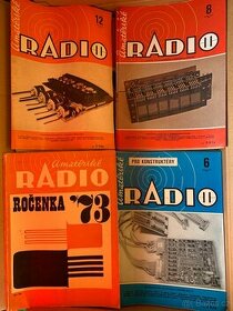 Časopisy AMATÉRSKÉ RADIO z let 1974-1989