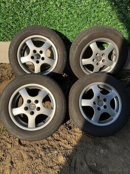 Alu kola s letní pneu ET 40, R15 195/65 - 1