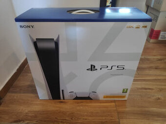 PlayStation 5 s mechanikou – NOVÁ, v záruce, komplet balení