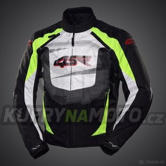 Moto 4SR bunda Stunts Neon velikost 48 textilní