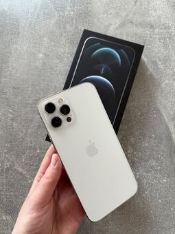 iPhone 12 pro Max 128GB stříbrný (bílý)