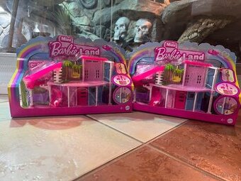 MINI BARBIE LAND DOMEČEK S TOBOGÁNEM N.O.V.É.