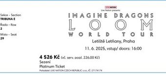 Imagine Dragons - 2ks sleva Platinum