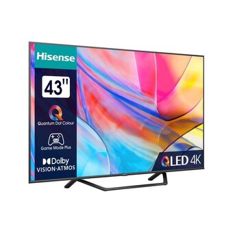 Hisense 43A7KQ 43" 108cm, Direct LED, Dolby Atmos, Wi-Fi - 1