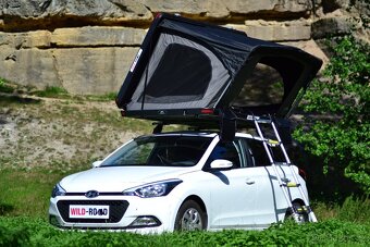 Autostan střešní stan Dakota 120 skořepinový stan Wild Land