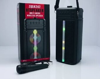 Bluetooth reproduktor ZQS4242+KARAOKE+Mikrofon