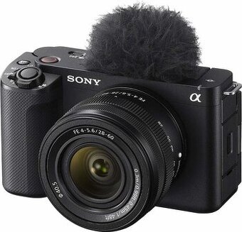 Sony ZV-E10 + setový objektiv 16-50mm + SmallRig cage + 3x n