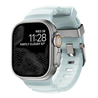 Apple watch Nomad Rocky Point Band Icy Blue Glow, limited