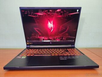 Nitro v16,DDR5-32gb,RTX-4060-8gb-Mux,R7-8845hs,NOVÝ