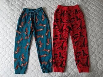 2x dětské tepláky, vel.128