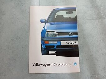 Volkswagen - výrobní program, plakát - doprava v ceně