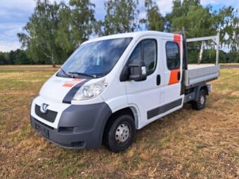 Peugeot BOXER DOKA 7 míst + valník 2012 2,2 hdi Euro 5
