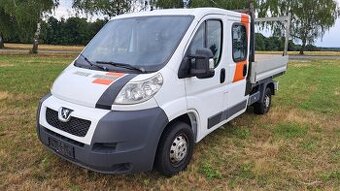 Peugeot BOXER DOKA 7 míst + valník 2012 2,2 hdi Euro 5
