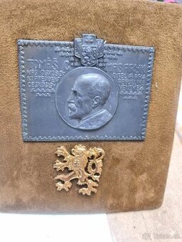Plaketa T.G.M MASARYK