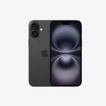 🆕 iPhone 16 256 GB černý – nerozbalený + průhledný obal